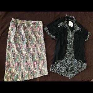 Girl Skirt and top